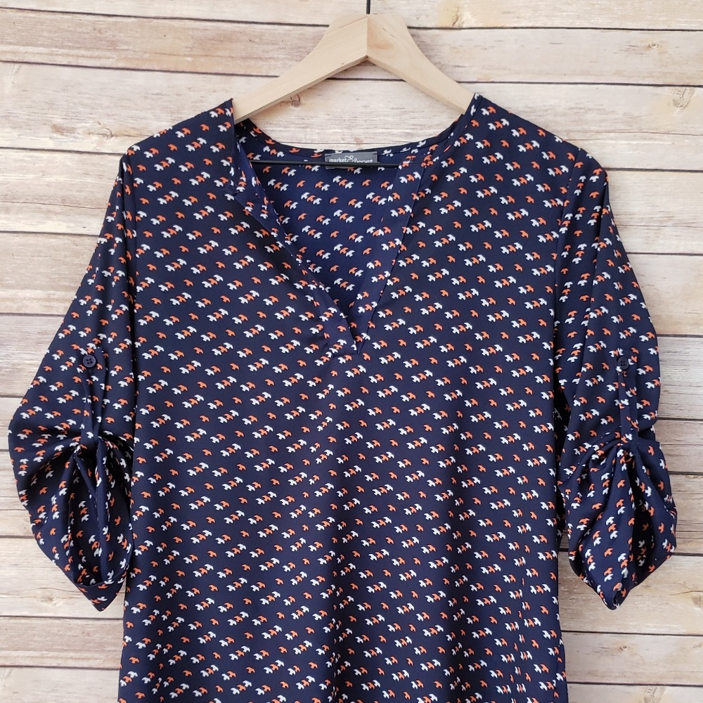 Market &Spruce Blouse